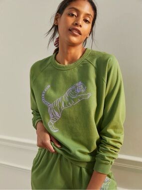 Clare V Tiger Sweatshirt
